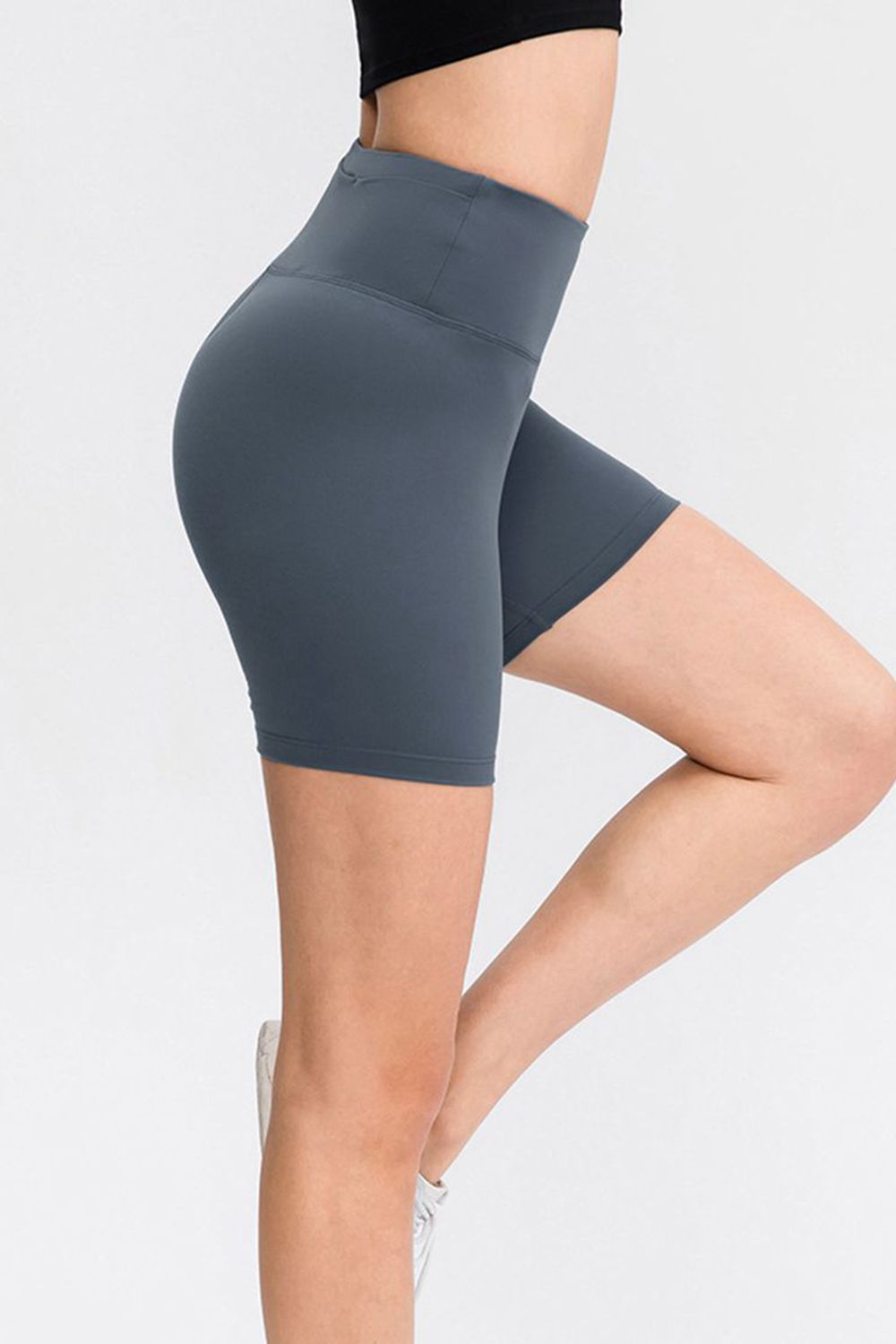 Pantalones cortos deportivos con cintura ancha