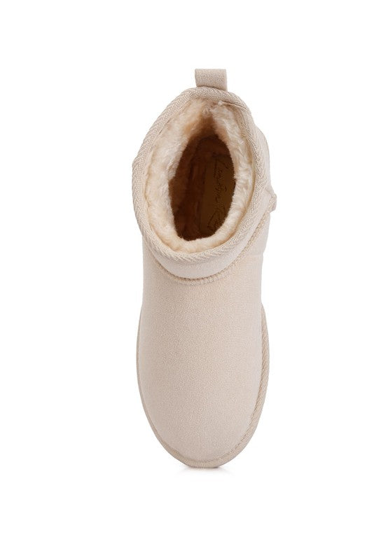 Botas de invierno planas hasta el tobillo de Vesper