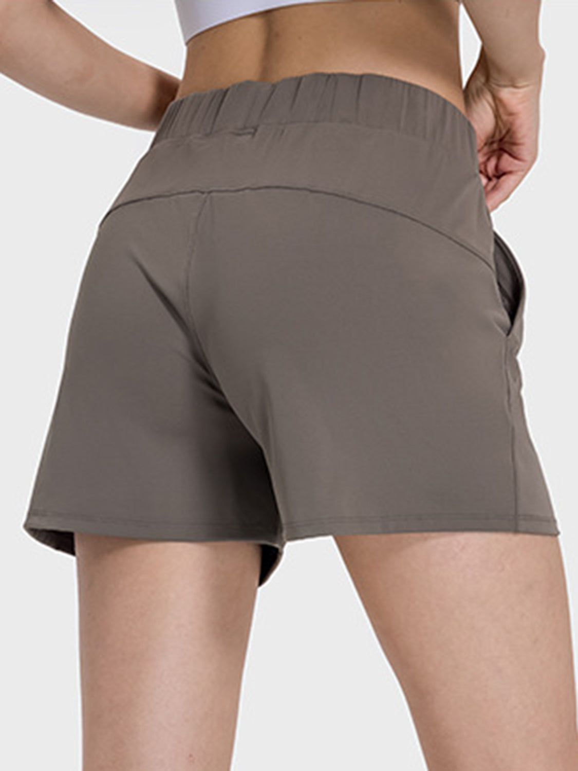 Pantalones cortos deportivos con cintura elástica
