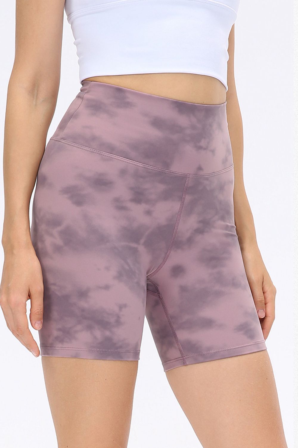 Pantalones cortos deportivos con cintura ancha