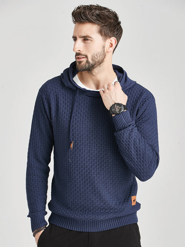 Jersey con capucha Prendas de punto Deportes Casual Suéter de hombre