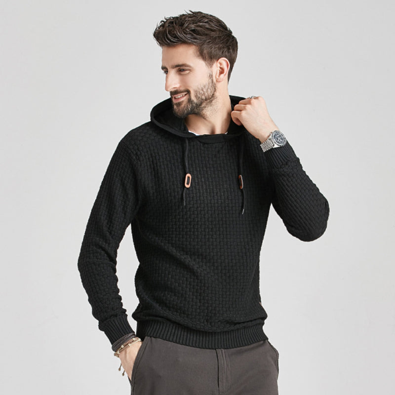 Jersey con capucha Prendas de punto Deportes Casual Suéter de hombre