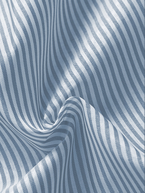 Chaqueta juvenil informal azul sin capucha y con bolsillo en la costura lateral