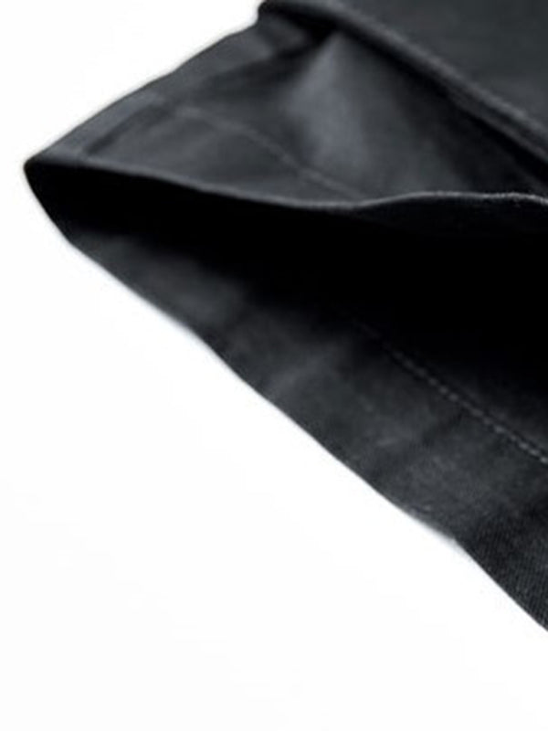 Shorts cargo de color liso para hombre