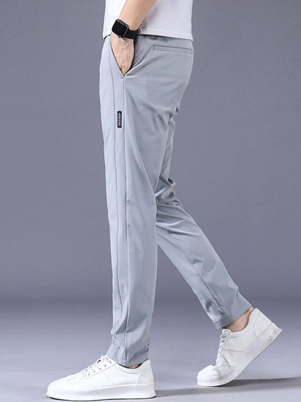 Straight Loose Elastic Boys Non-Iron Casual Pants Cargo Pants