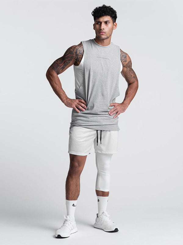 Men's Solid Color Essential Tank