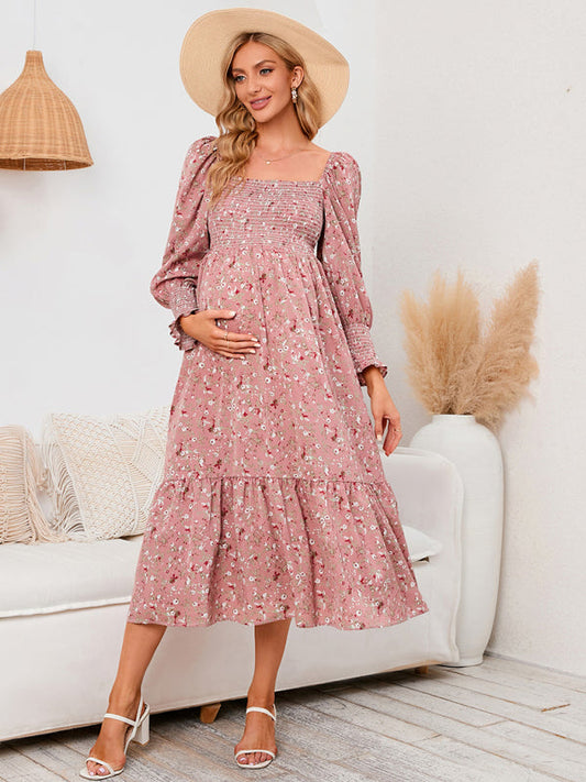 Vestido de gasa para mujer, vestidos pequeños con flores
