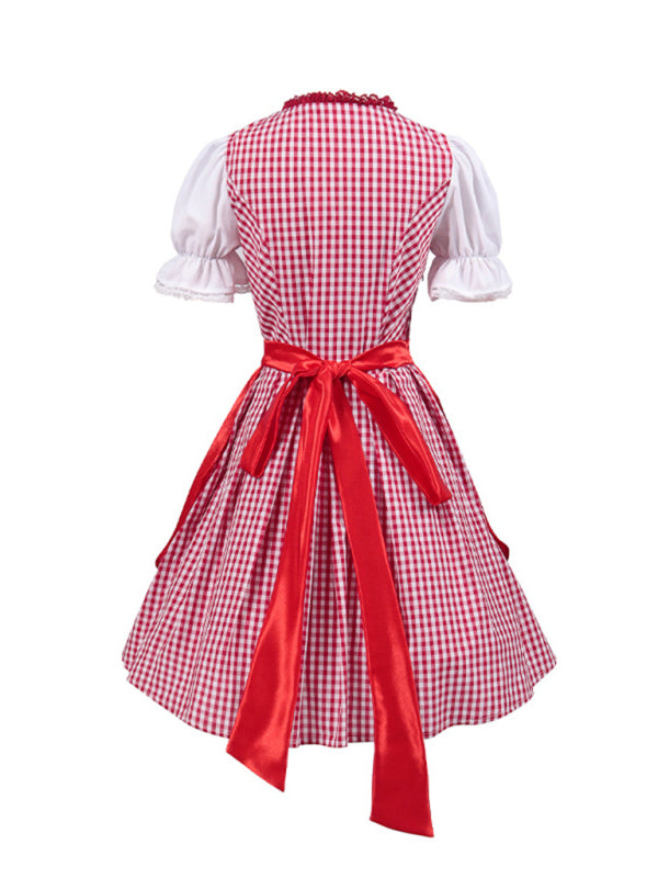 Disfraz de carnaval de Halloween Disfraz de Oktoberfest alemán Disfraz de mujer bávara