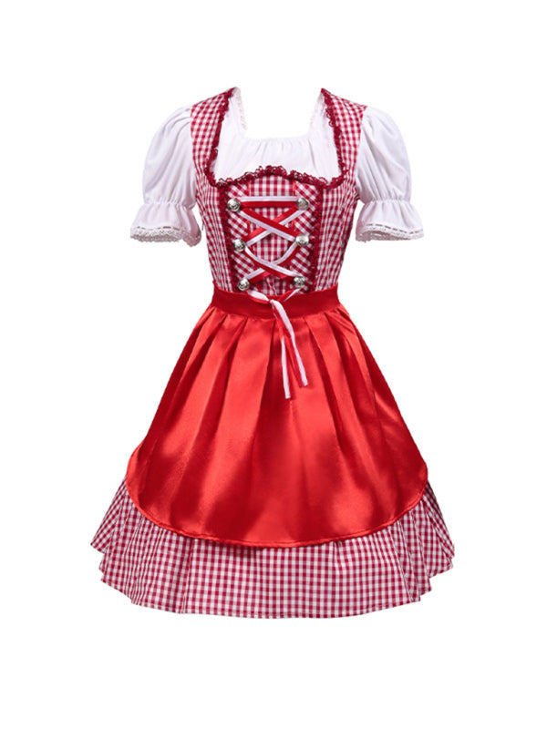 Disfraz de carnaval de Halloween Disfraz de Oktoberfest alemán Disfraz de mujer bávara