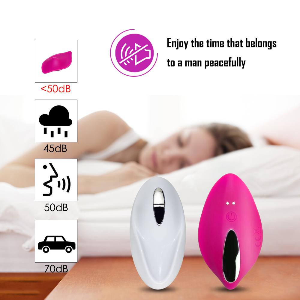 Huevo vibrador portátil de 10 velocidades con control remoto