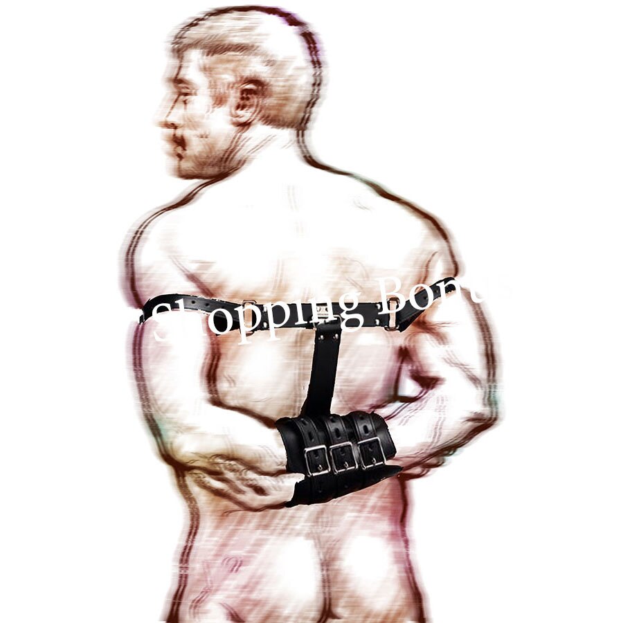 Restricción de cuero BDSM Armbinder
