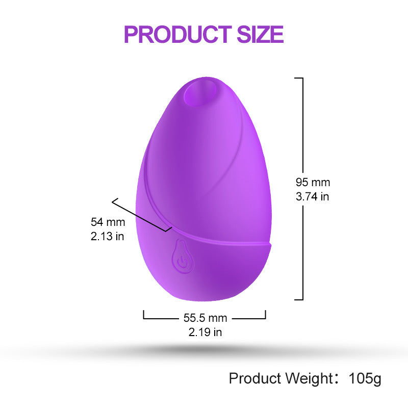 Masturbador vibrador de succión de tulipán