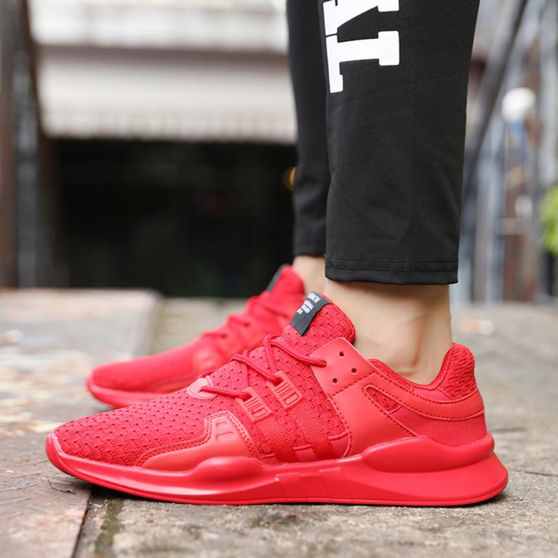 Zapatos deportivos para caminar y correr para hombres adultos, zapatillas con cordones