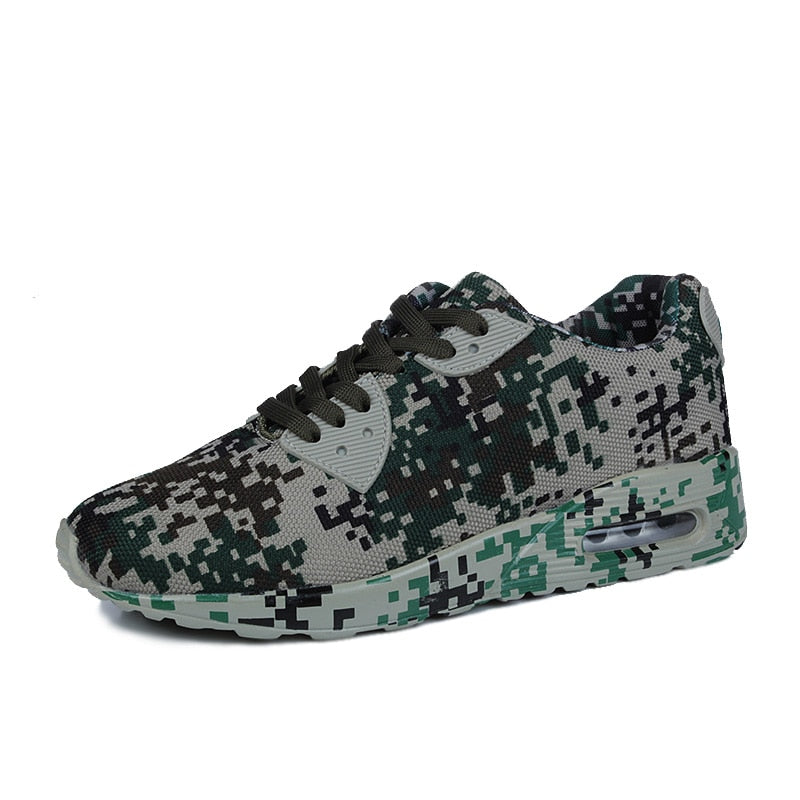 Zapatillas de correr para hombre, Zapatillas deportivas para parejas, Zapatillas deportivas para exteriores, zapatillas transpirables de camuflaje para hombre