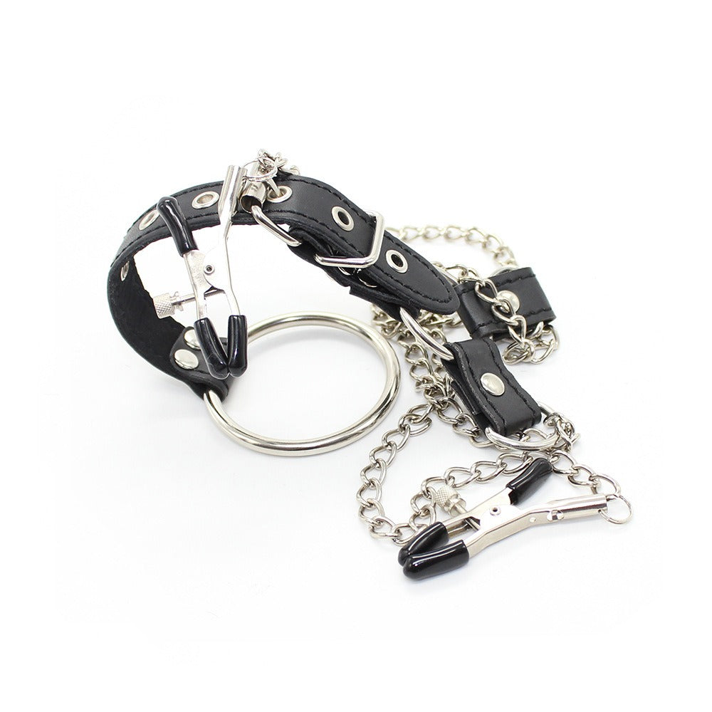 Chain Milk Clip JJ Ring Accesorios de entrenamiento de encuadernación para hombres