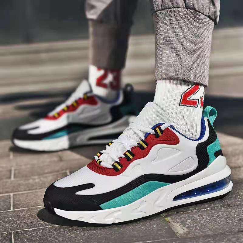 Zapatos de hombre Primavera Nuevos zapatos deportivos Cojín de aire Malla Transpirable Cómodo Zapatos casuales Zapatos de tendencia de moda