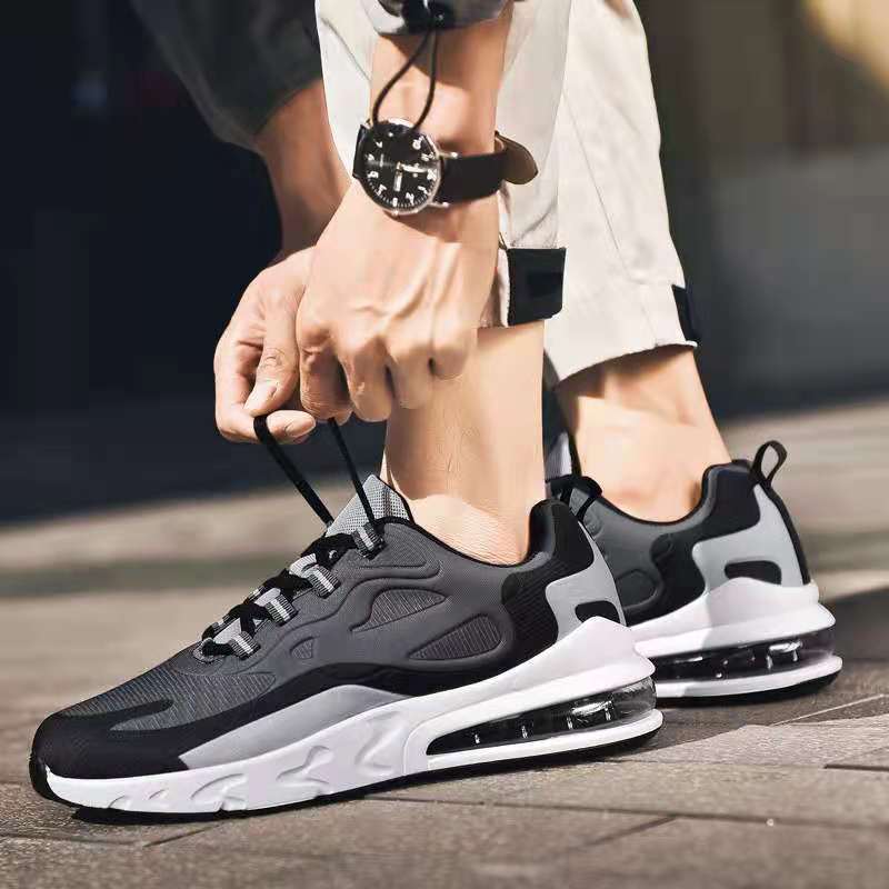 Zapatos de hombre Primavera Nuevos zapatos deportivos Cojín de aire Malla Transpirable Cómodo Zapatos casuales Zapatos de tendencia de moda