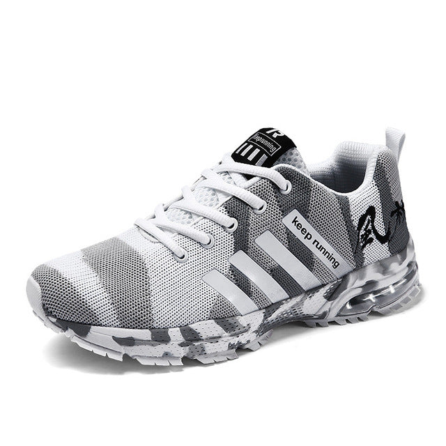 Zapatillas de correr para hombre y adulto, transpirables, Mehs, deportivas, atléticas, para caminar, trotar, Fitness, con cordones, para parejas