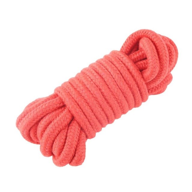 Cuerda de sujeción de bondage de algodón sexual de 5 m