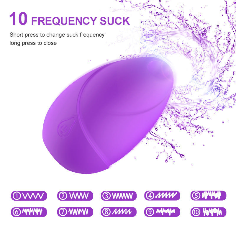 Masturbador vibrador de succión de tulipán