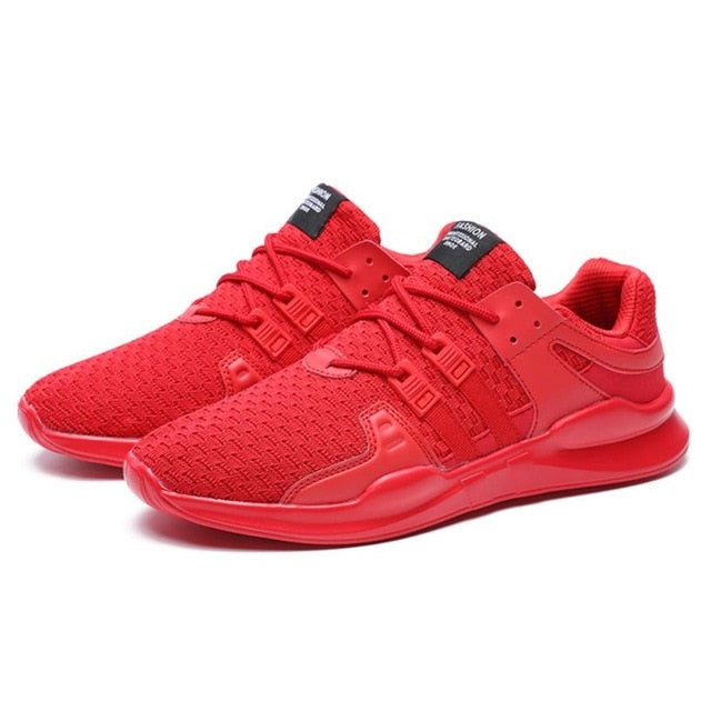 Zapatos deportivos para caminar y correr para hombres adultos, zapatillas con cordones