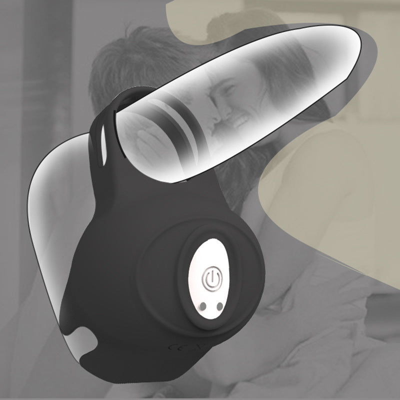 Male Double Ring Co-Vibration Device With Multi-Frequency Remote