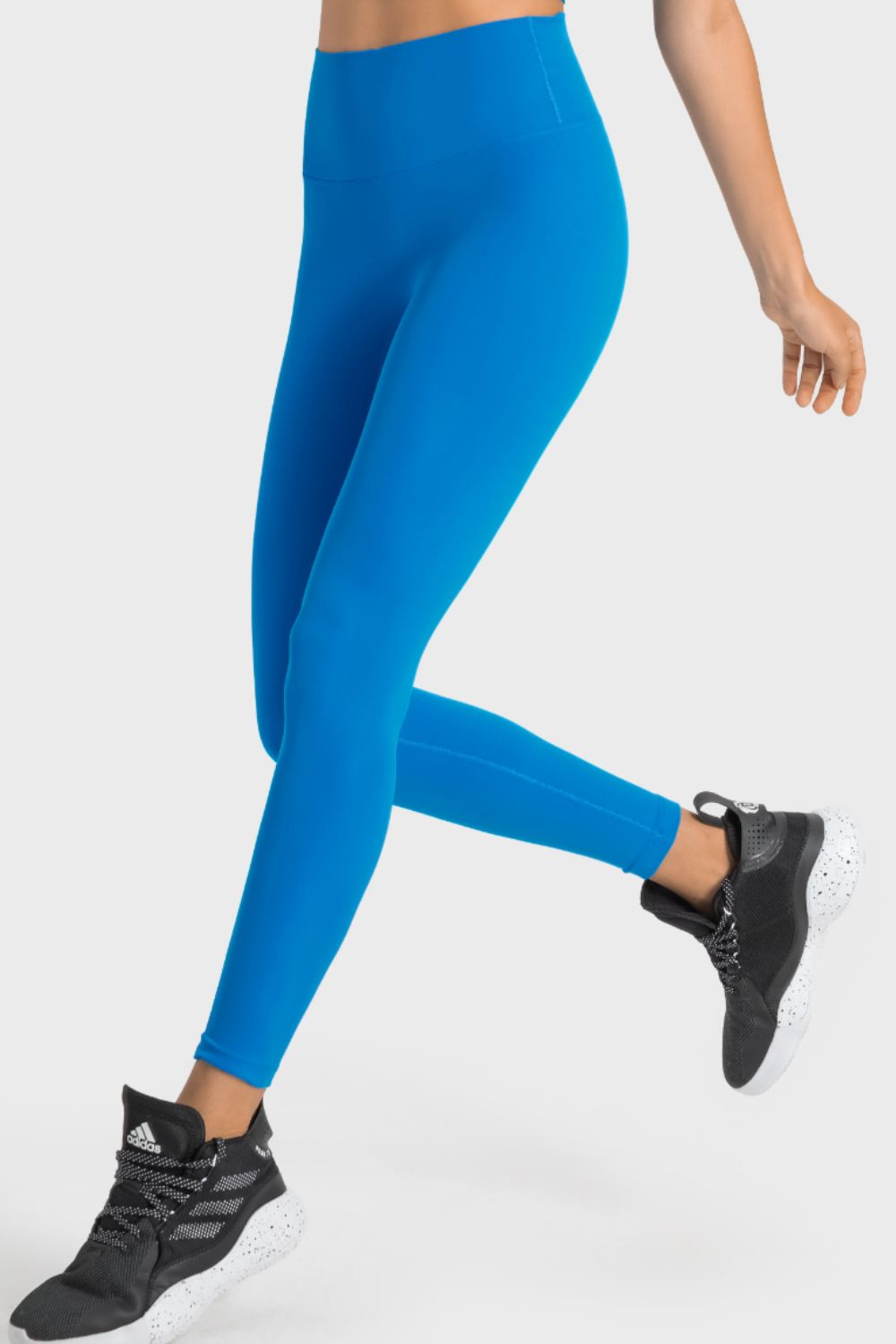 Leggings de yoga de tiro alto con cintura ancha