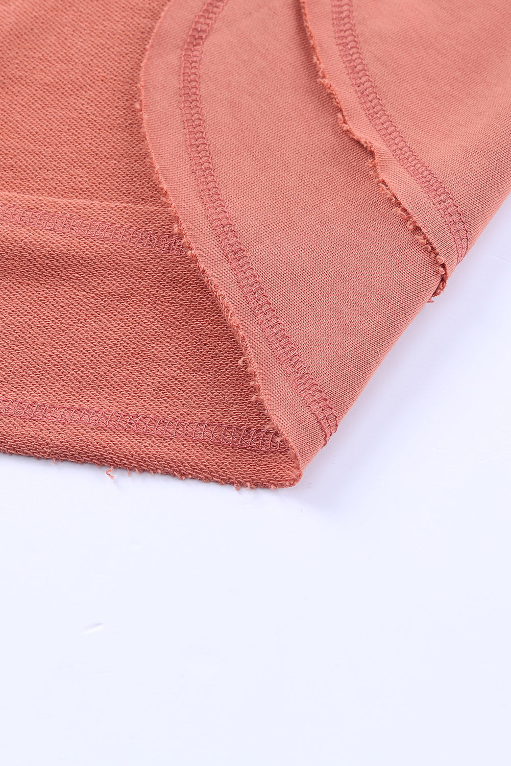 Sudadera con hombros caídos y abertura lateral