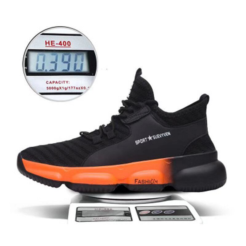 Zapatos de seguridad Botas para hombres Zapatos con punta de acero