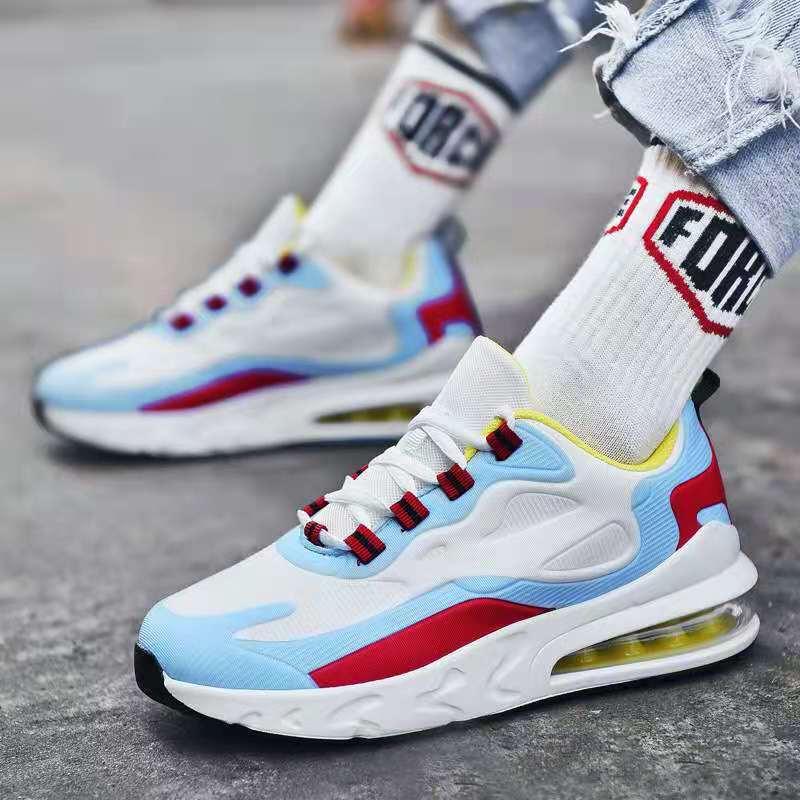 Zapatos de hombre Primavera Nuevos zapatos deportivos Cojín de aire Malla Transpirable Cómodo Zapatos casuales Zapatos de tendencia de moda