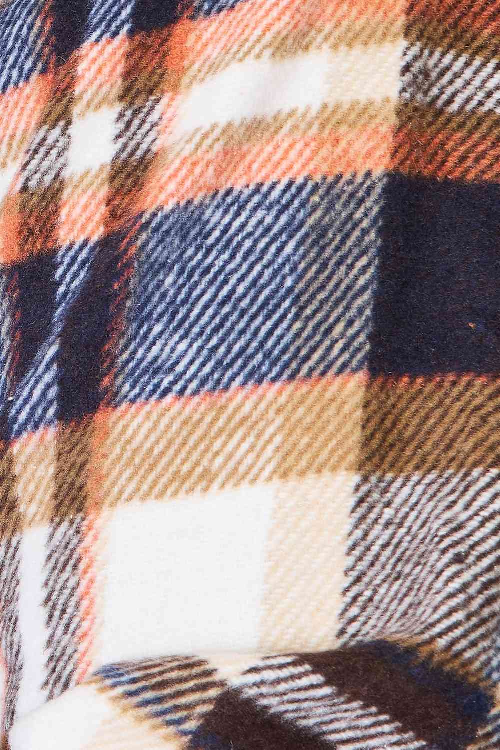 Chaqueta tipo camisa con botones en la parte delantera y bolsillos en el pecho de Double Take