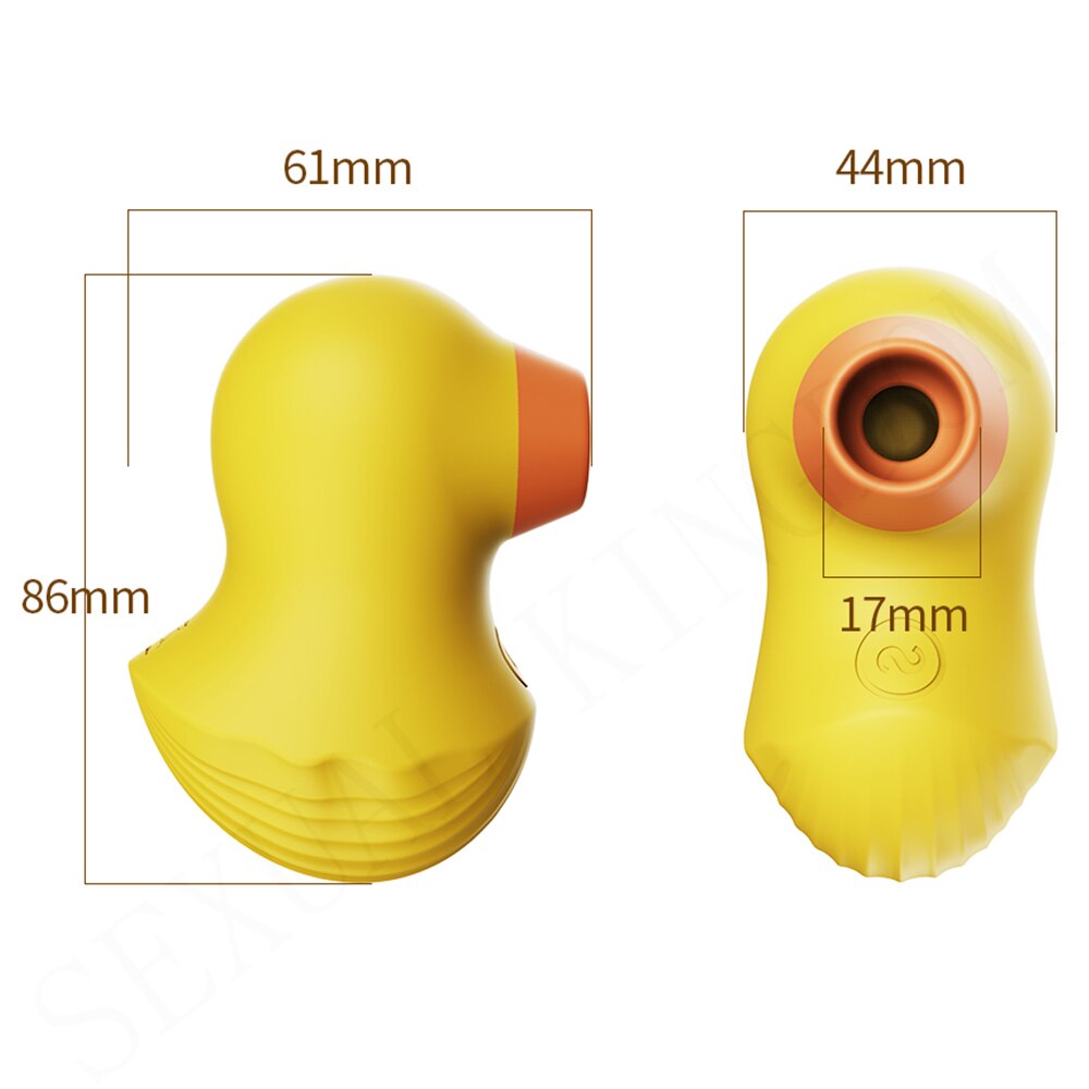chupando pato vibrador