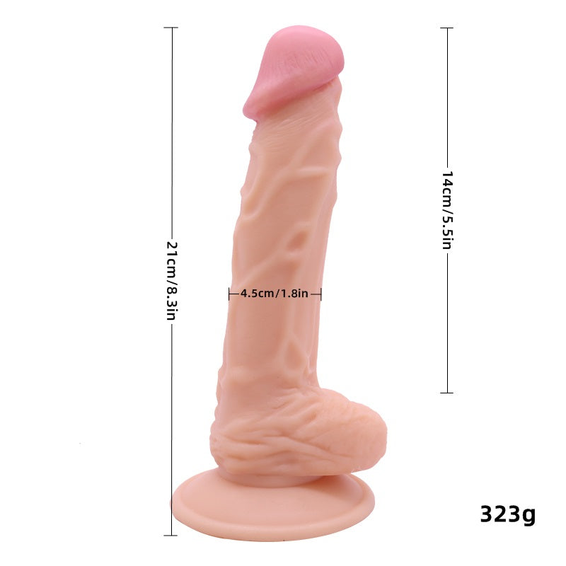 Consolador de textura realista