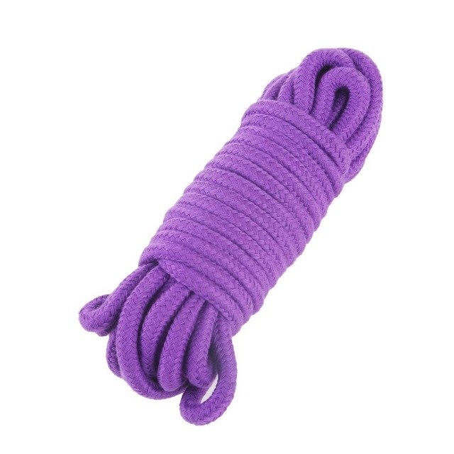 Cuerda de sujeción de bondage de algodón sexual de 5 m