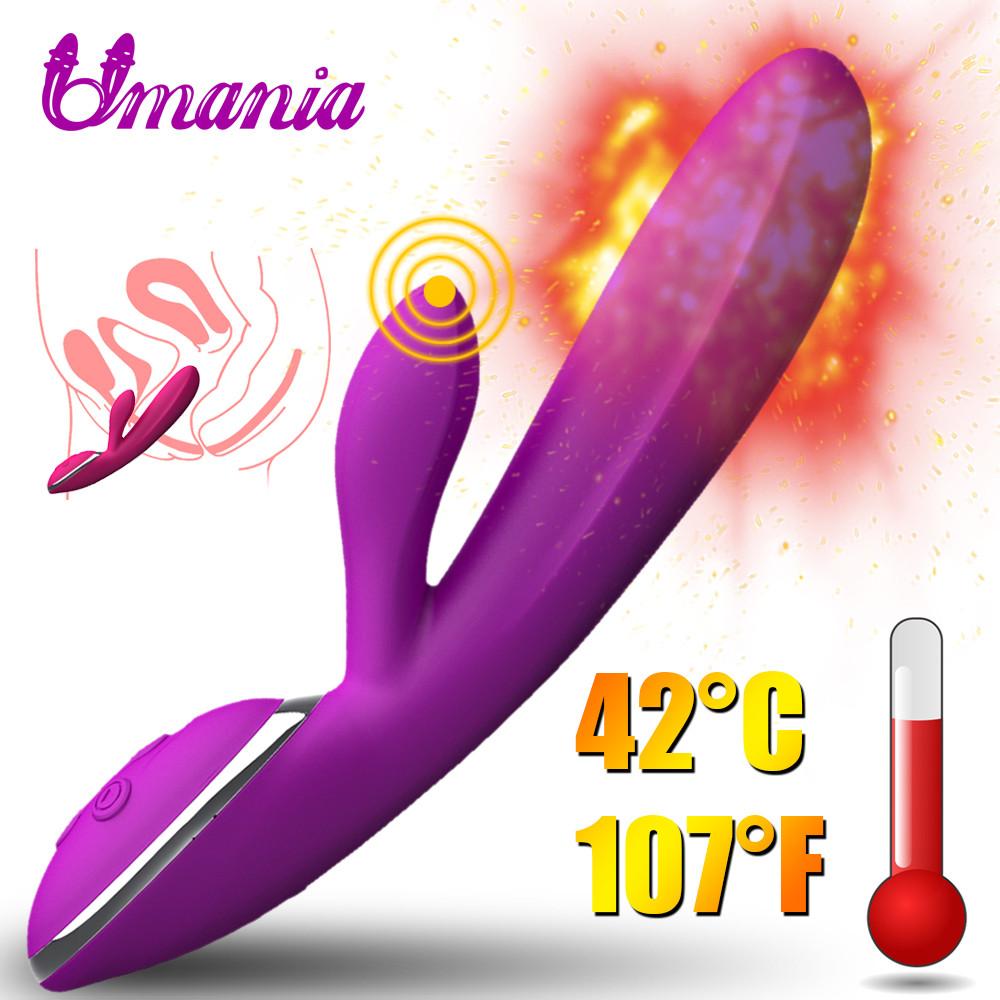 Eroticos Sex Toy Medical Silicon Calefacción Dildo Vibrador para mujeres, Potente estimulador de clítoris de punto G