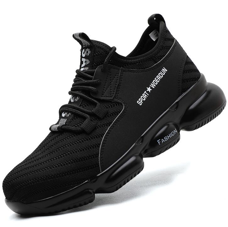 Zapatos de seguridad Botas para hombres Zapatos con punta de acero