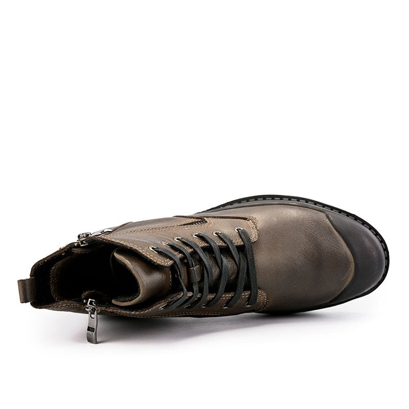 Genuine leather Autumn Men Boots Winter Waterproof Ankle Boots Martin Boots Outdoor Working Boots Men Shoes