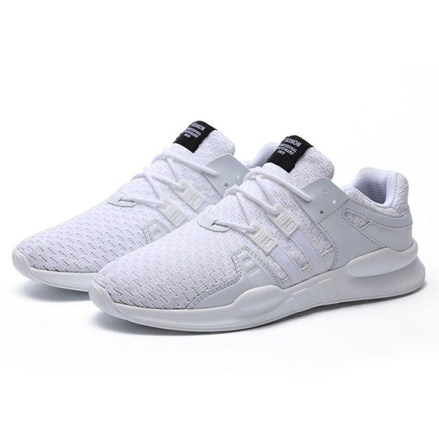 Zapatos deportivos para caminar y correr para hombres adultos, zapatillas con cordones