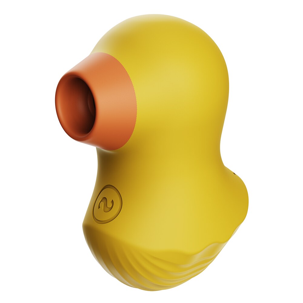 chupando pato vibrador