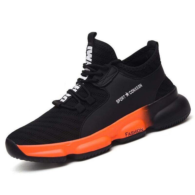 Zapatos de seguridad Botas para hombres Zapatos con punta de acero