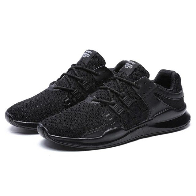 Zapatos deportivos para caminar y correr para hombres adultos, zapatillas con cordones