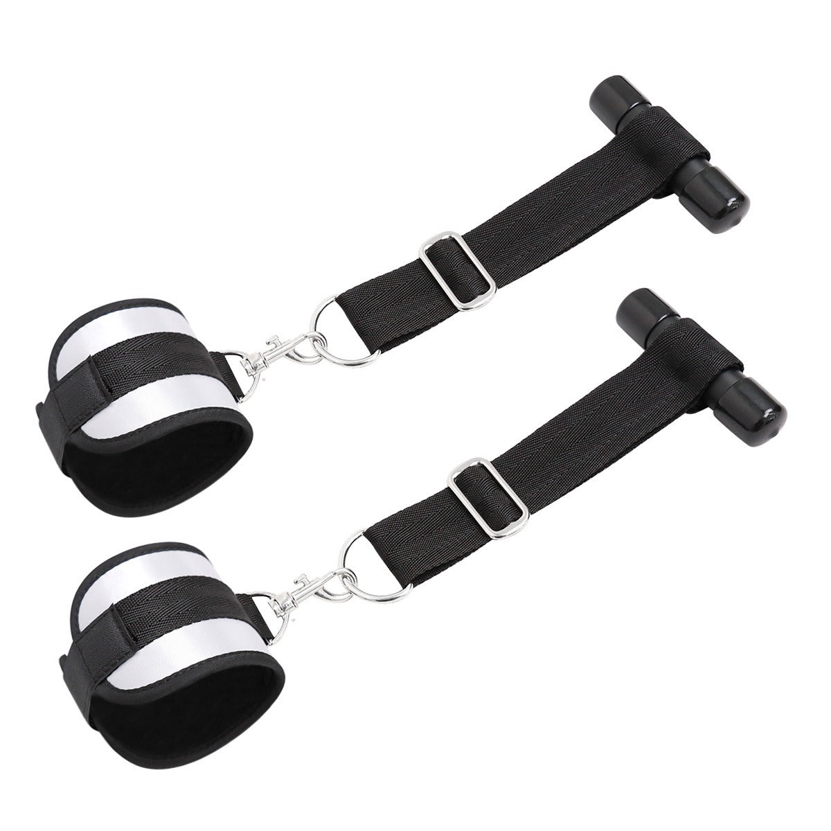 Black Nylon Plastic Tube Hanging Hand Men's And Women's Door Hanger Handcuffs