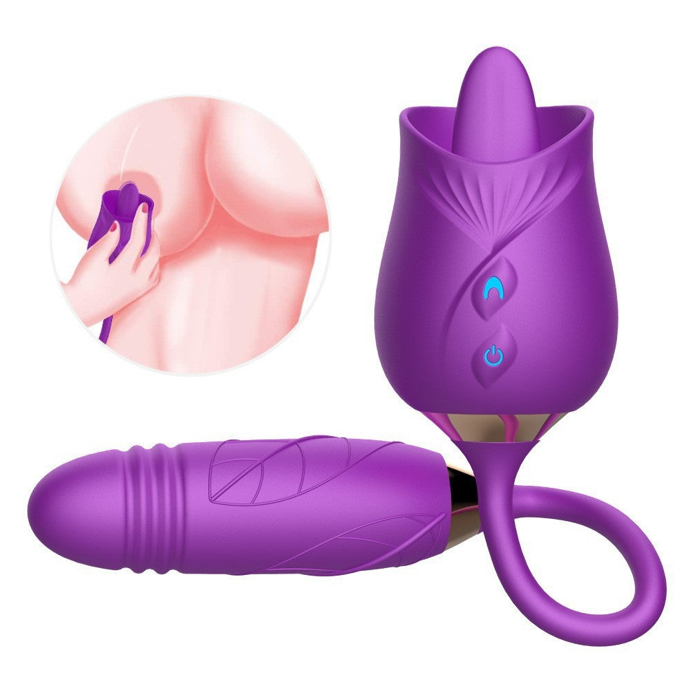 Orena Rose Mantinghua 3 Generaciones Vibrador de succión de doble cabeza