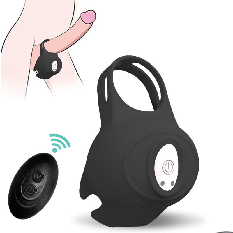 Male Double Ring Co-Vibration Device With Multi-Frequency Remote