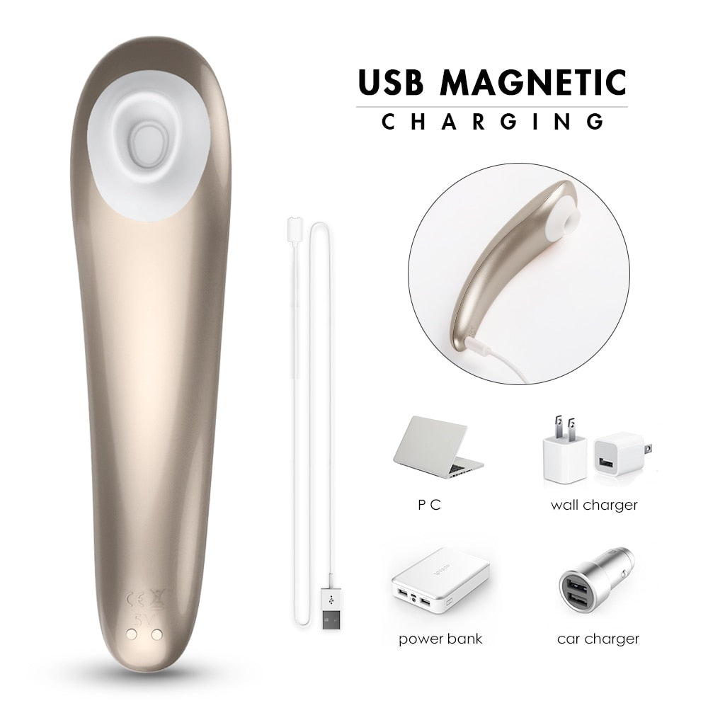SHANDE Clitoris Stimulator Sucking Vibrator for Woman