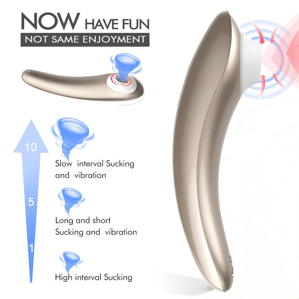 SHANDE Clitoris Stimulator Sucking Vibrator for Woman