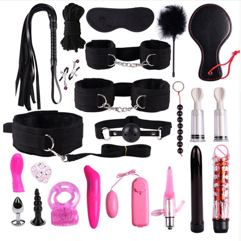 Juego de juegos de esclavos para adultos BDSM Bondage de 23 piezas
