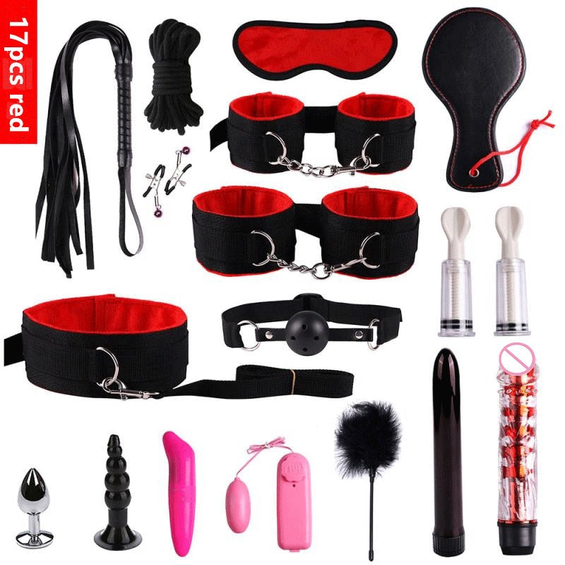 Juego de juegos de esclavos para adultos BDSM Bondage de 23 piezas