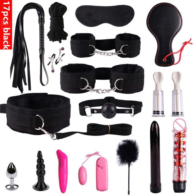 Juego de juegos de esclavos para adultos BDSM Bondage de 23 piezas