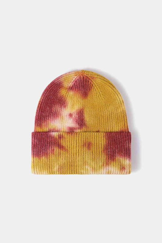 Gorro Beanie Tie-Dye Vuelta Punto Canalé